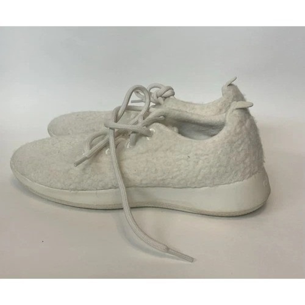 Allbirds Wool Dasher Mizzle Cream Lace Up Running Sneakers Women 9 Korea